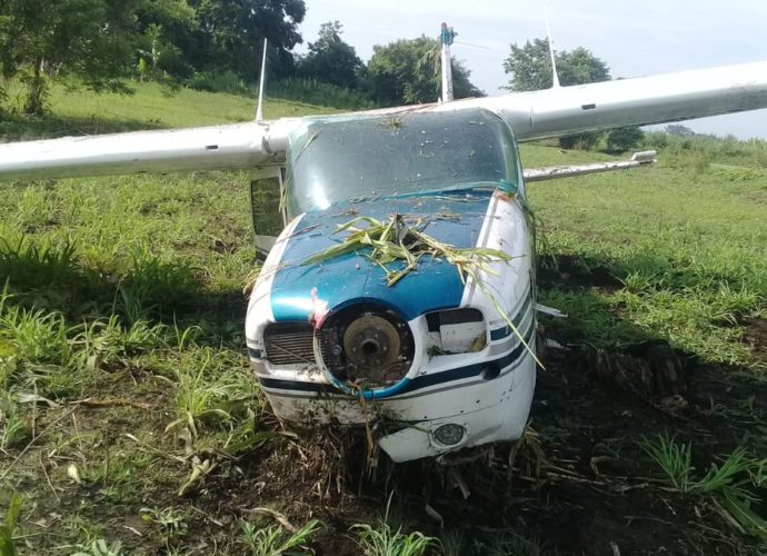 Localizan avioneta en Tiquisate, Escuintla