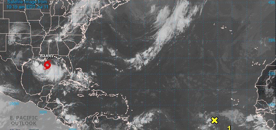 Monitorean formaciones ciclónicas en el litoral del Atlántico