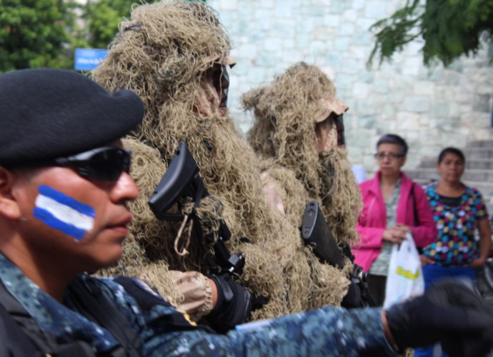 Policía Nacional Civil celebra  23 años de servicio