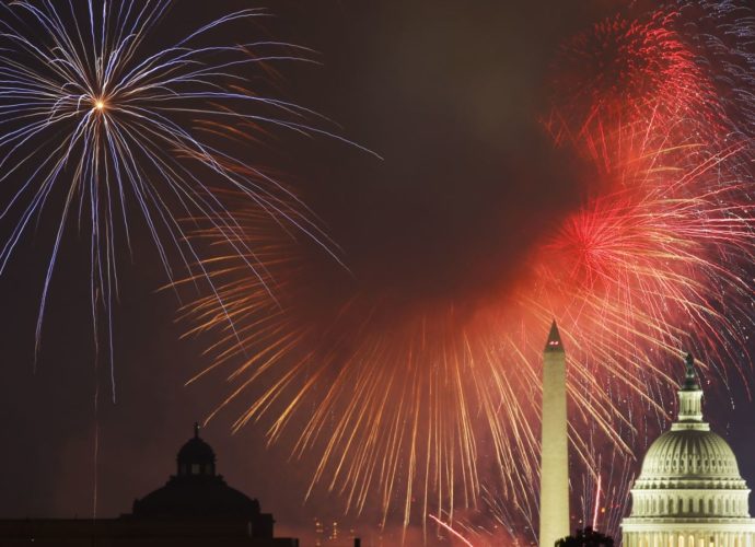 Estados Unidos festeja 243 años de Independencia