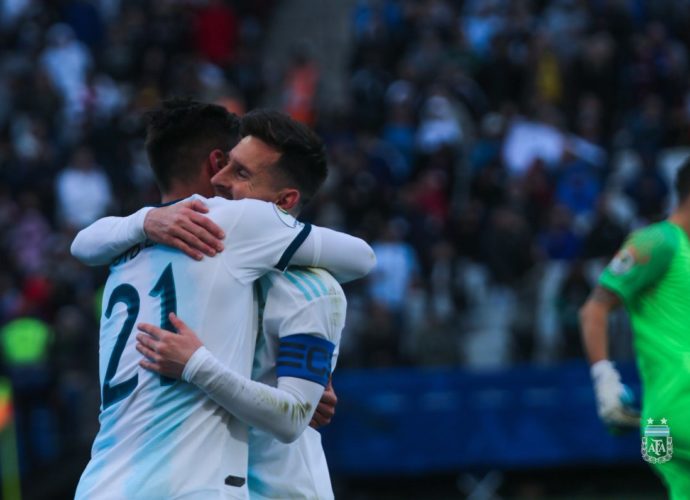 Argentina Gana el tercer lugar de la Copa América