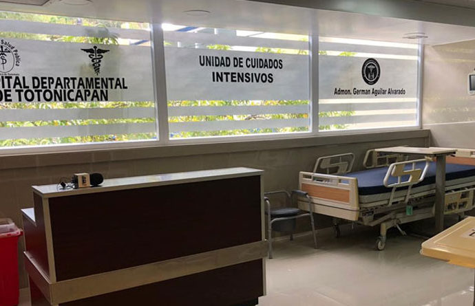 Equipan Unidad de Cuidados Intensivos de Adultos en el Hospital de Totonicapán