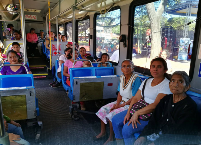 TransMio solo para Mujeres en ruta hacia el Trebol