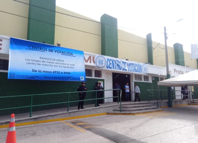 Reubican centro de votación en San Lucas, Sacatepéquez