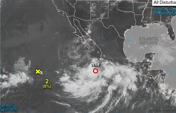 Onda del Este continúa generando lluvias en el país