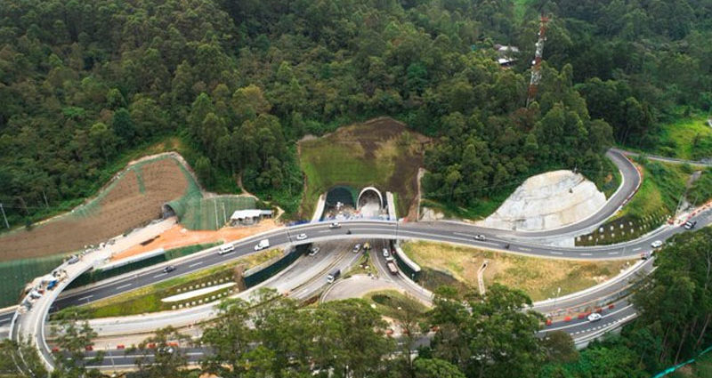 El túnel vial más largo de América Latina se encuentra en Colombia