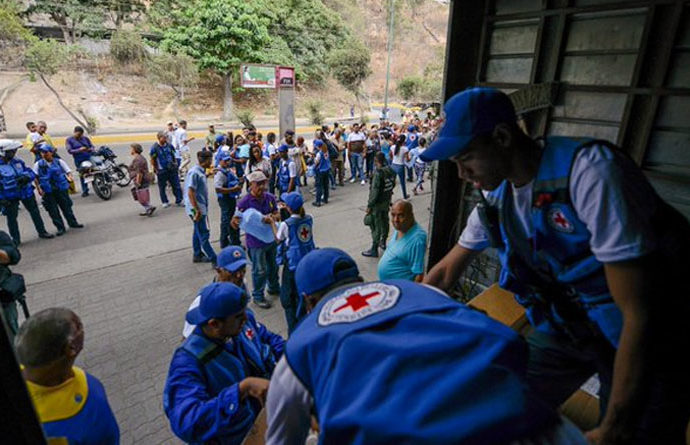 Arriba a Venezuela cargamento de 34 toneladas de ayuda humanitaria desde Italia