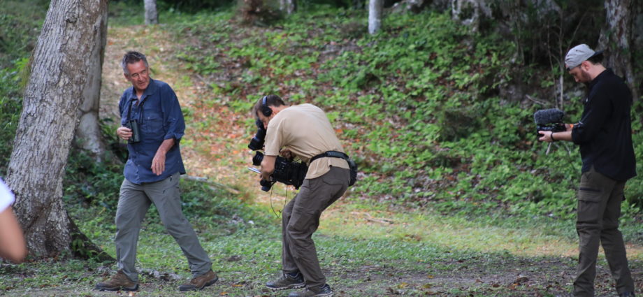 Nigel Marven graba programa de Animal Planet en Guatemala