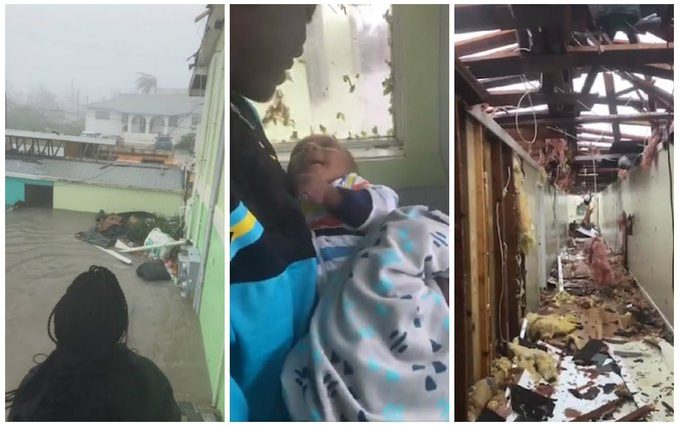Huracán Dorian: Primeros destrozos y evacuaciones al llegar a Bahamas