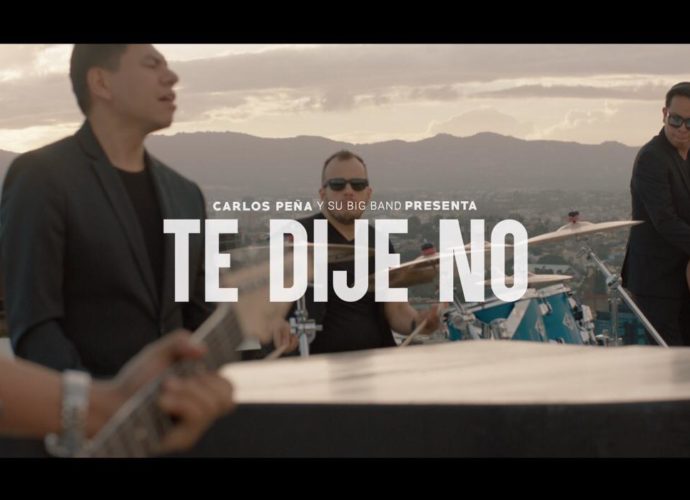 Carlos Peña triunfa con su Big Band y su nuevo sencillo “Te Dije No”