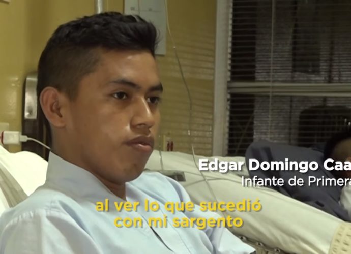 Infante de Marina relata como fueron emboscados en el Estor, Izabal