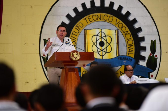 Gobierno invierte Q6.8 millones para el remozamiento del Instituto Técnico Vocacional Doctor Imrich Fischmann