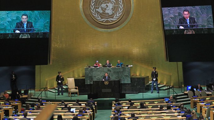 Presidente Jimmy Morales participará en Asamblea General de la ONU