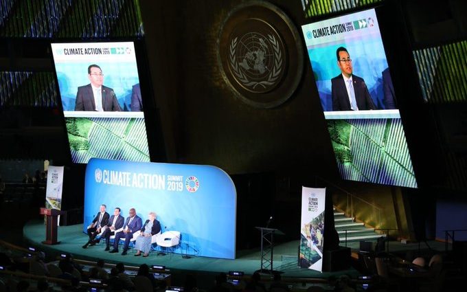 Presidente Jimmy Morales participa en la Cumbre sobre la Acción Climática