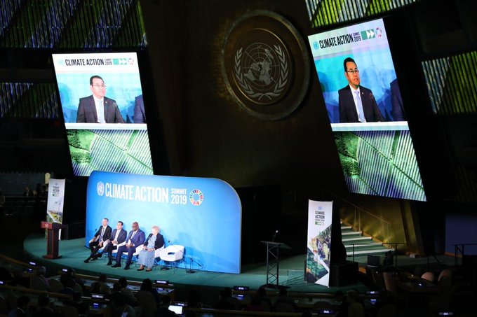 Presidente Jimmy Morales participa en la Cumbre sobre la Acción Climática