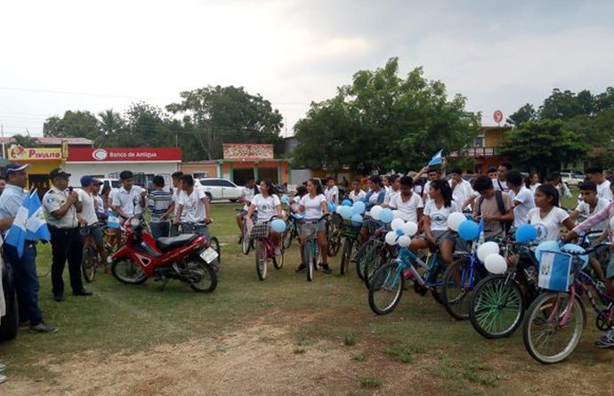 Estudiantes de Quetzaltenango son capacitados en prevención del delito