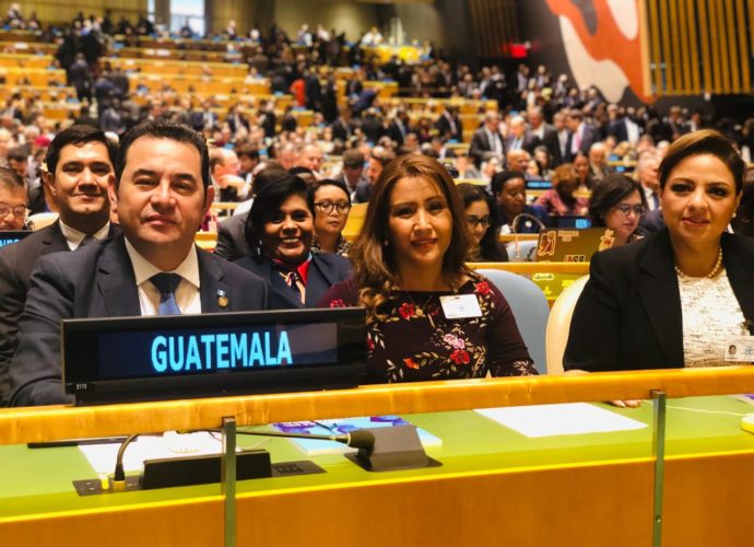 Presidente Morales participa en inauguración de la Asamblea General de ONU