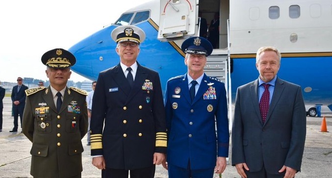 Altos mandos de Fuerza Aérea de EEUU visitan Guatemala para fortalecer el combate contra amenazas transnacionales