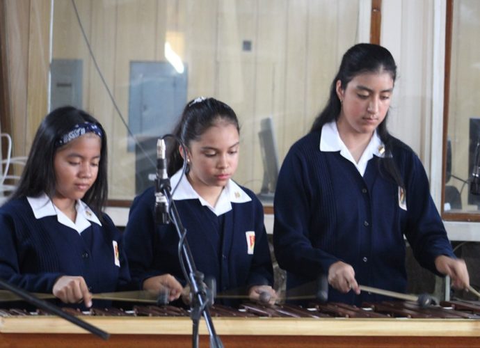 Colegio Belga Guatemalteco brinda concierto de marimba en el tercer “Arte Fest 2019”