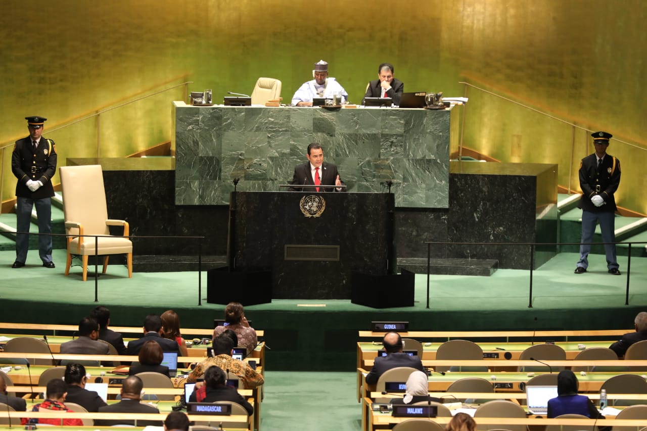 Presidente Morales Realizó Su Discurso Oficial Ante La Asamblea General ...