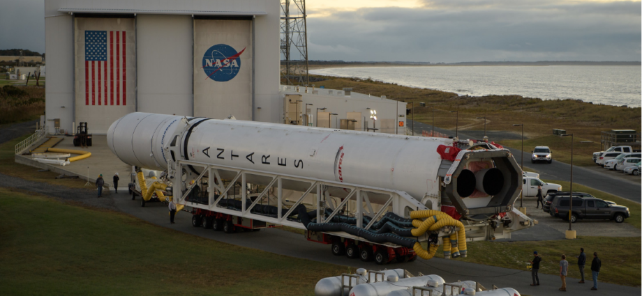 El Cohete Antares ya se encuentra en Virginia para su despegue el próximo 2 de Noviembre