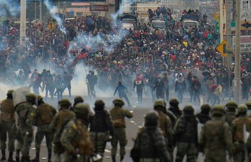 Crisis en Ecuador: protestas multitudinarias son realizadas contra medidas económicas de Lenín Moreno