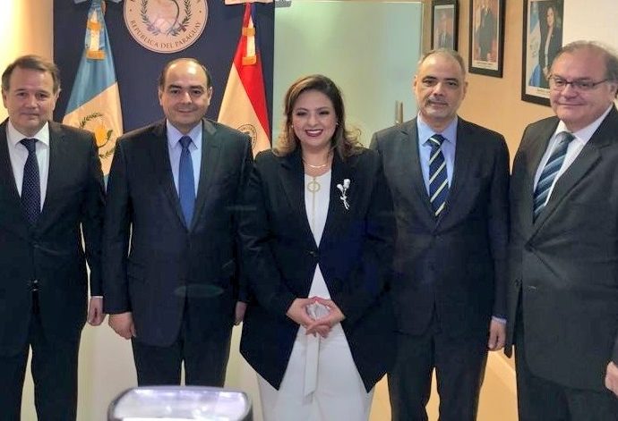 Guatemala y Paraguay suscriben acuerdo de cooperación en materia diplomática