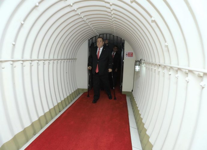Revelan el túnel que conecta la Casa Presidencial con el Palacio Nacional de la Cultura