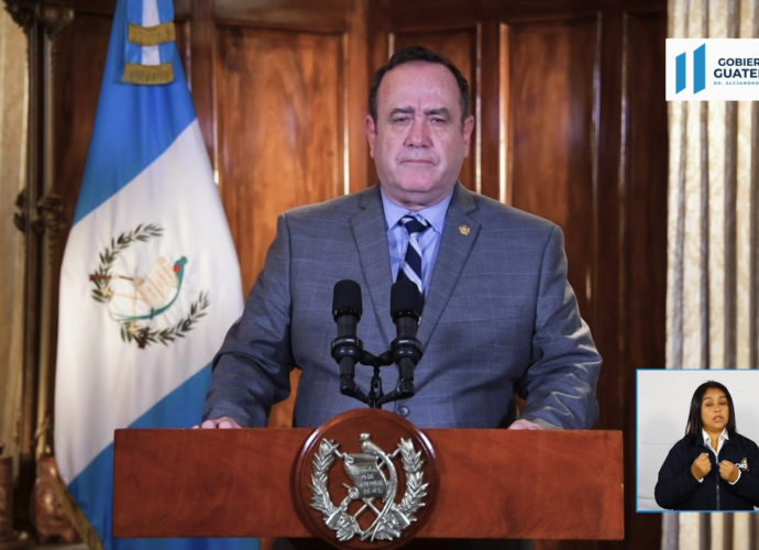Presidente Giammattei decreta Estado de Prevención en San Juan Sacatepéquez y Mixco