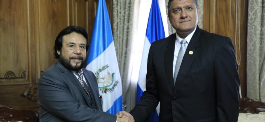 Guatemala y El Salvador fortalecen relaciones bilaterales y de cooperación