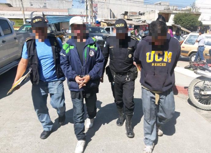 PNC captura a 15 personas por robo de motocicletas en Quetzaltenango