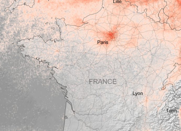 Cae la contaminación en Italia, España y Francia por el Covid-19 en Europa