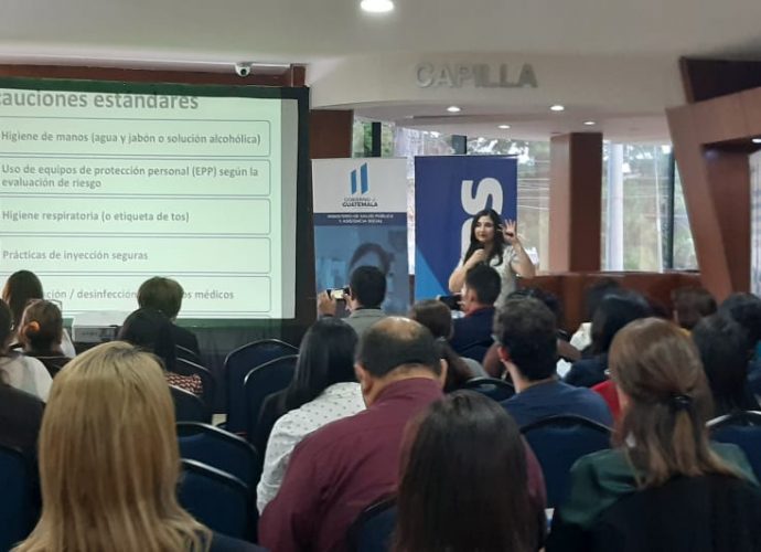 MSPAS capacita personal de centros hospitalarios privados