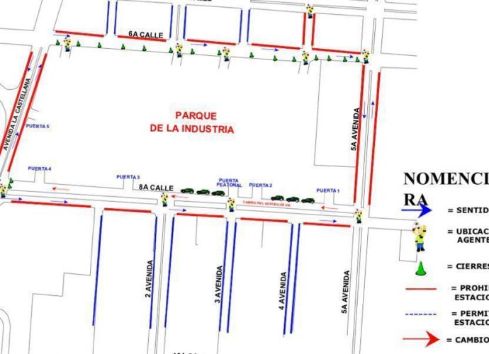 Inicia coordinación en alrededores del Parque de la Industria
