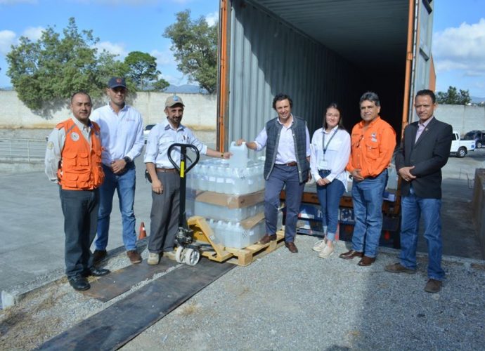 MAGA gestiona donación de 10 mil galones de alcohol