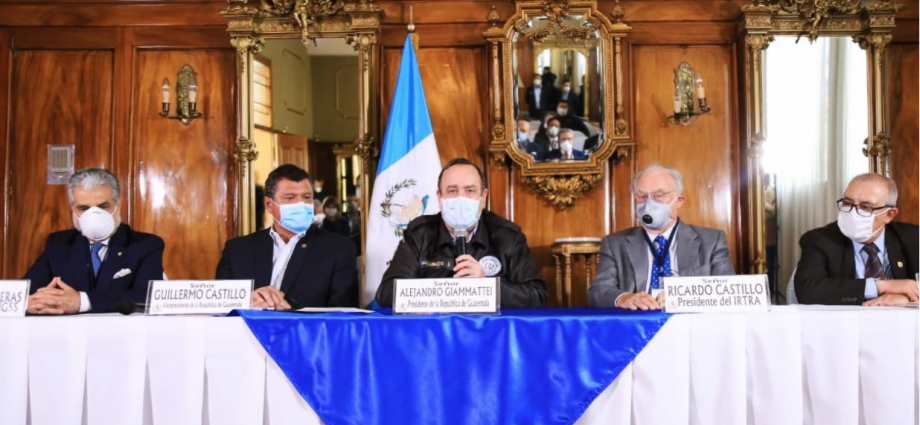 Presidente Giammattei confirma nuevo caso de Coronavirus