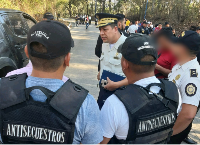 PNC inicia búsqueda de responsables de ataque armado contra unidad antisecuestros