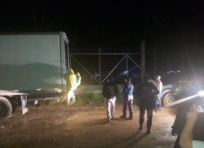 PNC captura en Quiche a tres transportistas de sustancias para la fabricación de estupefacientes