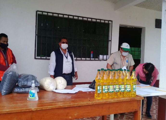 MAGA entrega alimentos en Totonicapán y Jutiapa