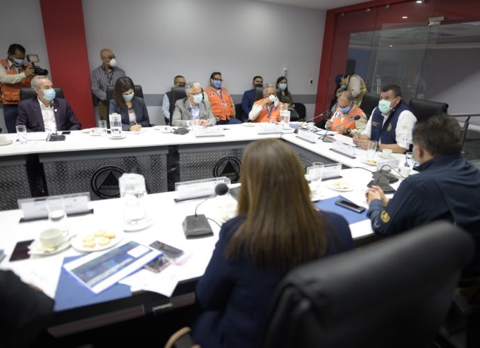 Gobierno continúa el seguimiento del Plan Nacional de Respuesta de la CONRED