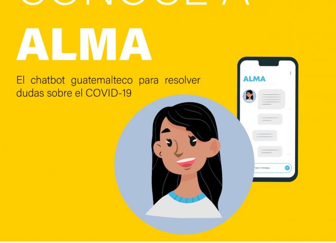 ALMA, el chatbot guatemalteco para resolver dudas  sobre el COVID-19