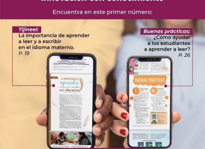 Ministerio de Educación presenta revista digital para docentes