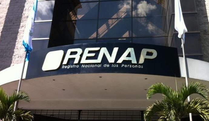 Renap cerrará sus oficinas registrales en todo el país este martes 25 de agosto