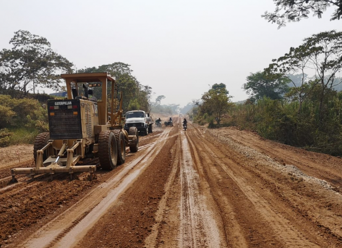 CIV continúa trabajos de restablecimiento vial en el Occidente del país