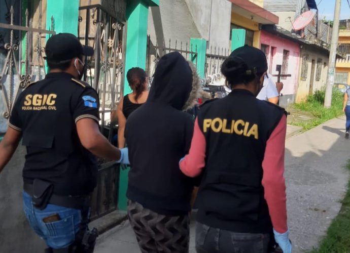 Capturan a ocho presuntos extorsionistas en operativos  en Guatemala y Jutiapa