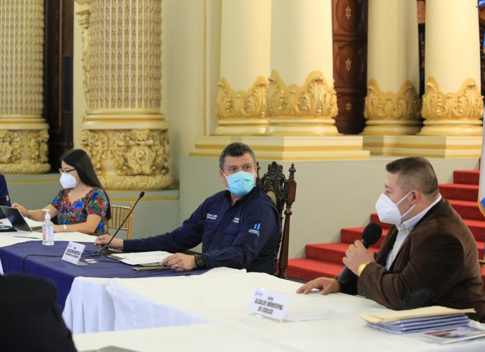 Vicepresidente Castillo escucha propuestas de desarrollo de la Municipalidad de Cuilco, Huehuetenango