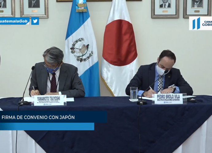 Minex y Embajada de Japón en Guatemala firman Acuerdo para la donación de equipo médico al MSPAS