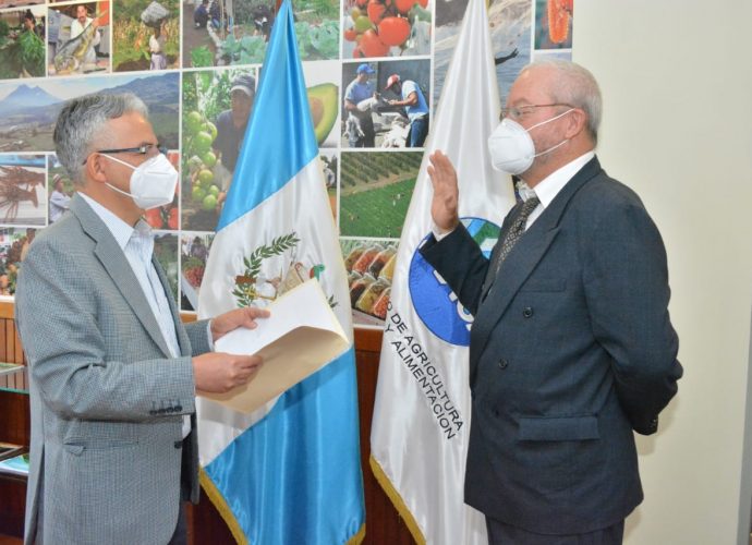 Juramentan a José Miguel Antonio Duro Tamasiunas como viceministro de Desarrollo Económico Rural
