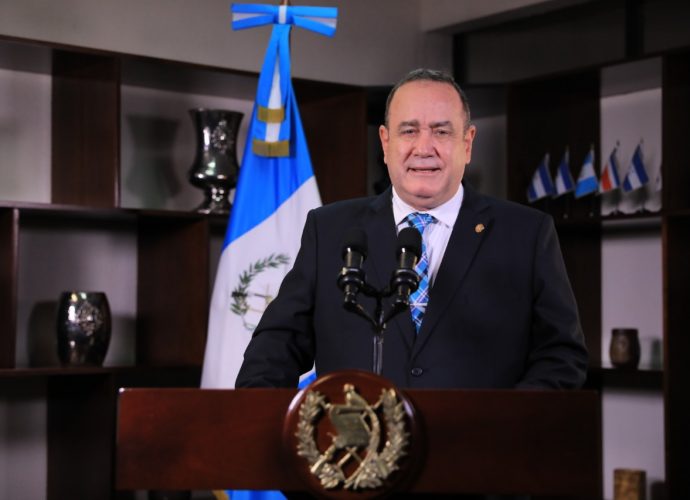 Presidente Alejandro Giammattei informó sobre disposiciones por fiestas patrias