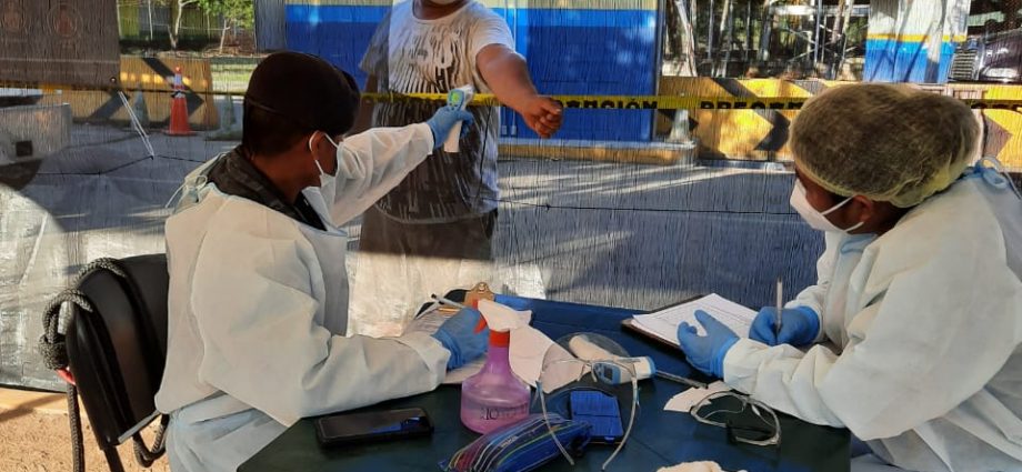 Ejército apoya control sanitario en frontera Guatemala-Honduras